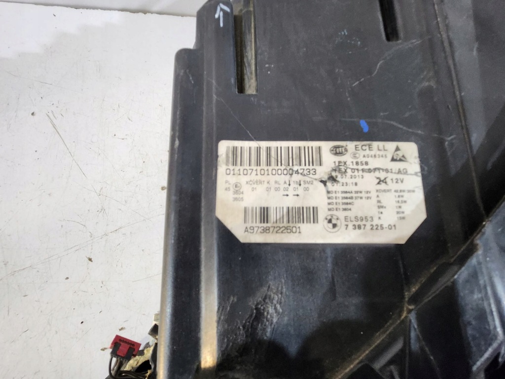 фото №10, Bmw 5 gt f07 lci лампа адаптивный led левая - 17125