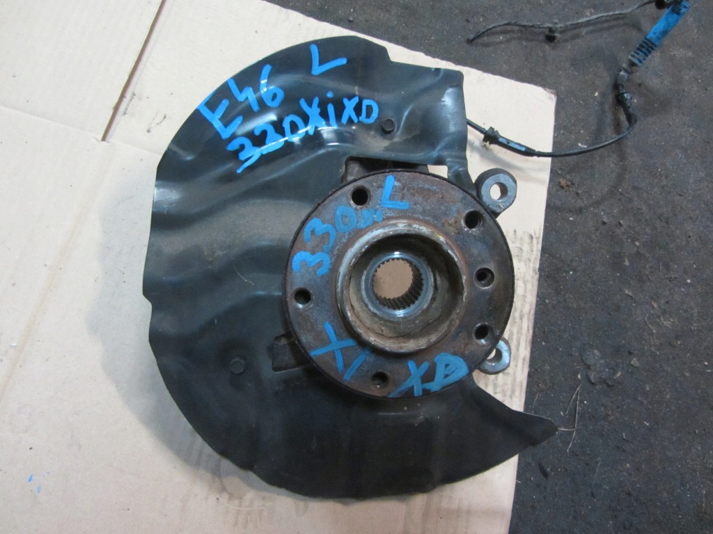 фото №1, Поворотний кулак ступиця ліва перед bmw e46 3.0 xd 3.0 xi