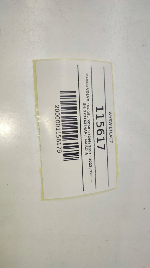 фото №8, Дисплей экран панель управление volvo xc60 ii 32316244aa