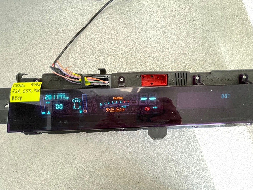 фото №1, Счетчик дисплей renault espace iv p8200288816e