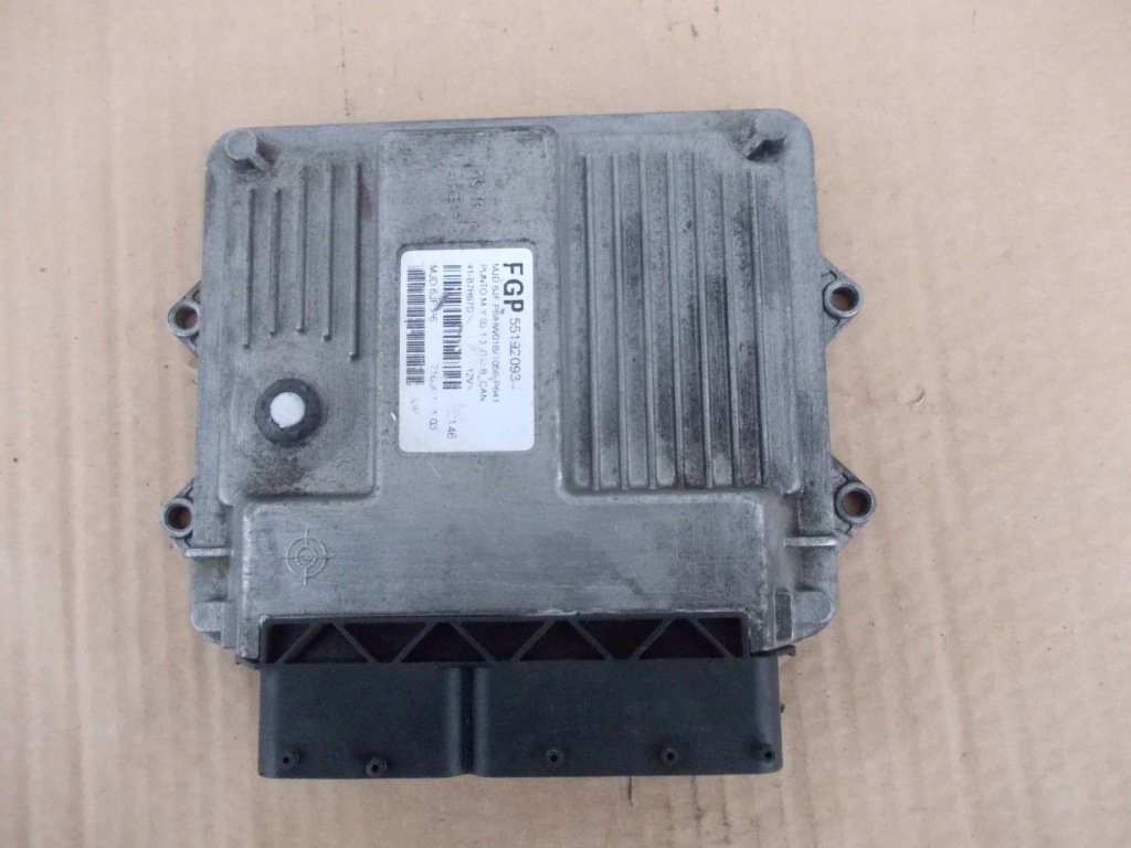 фото №1, Бортовий комп'ютер fiat punto 1.3 jtd 55192093
