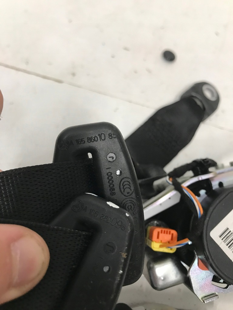 фото №5, Mercedes x166 gl pas безопасности задняя