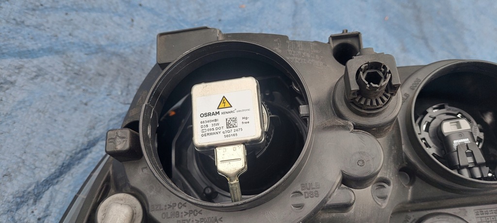 фото №10, Dodge charger 12 13 14 лампа ксенон ліва перетворювач nr 65