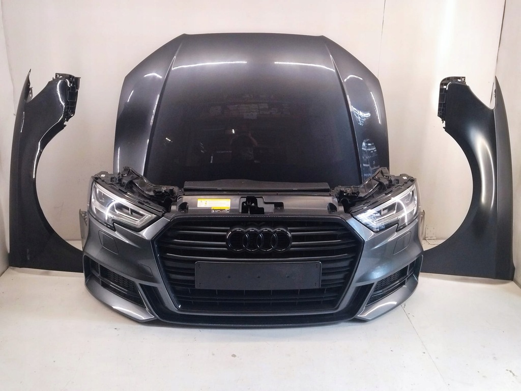 фото №5, Audi a3 8v lift s-line 17-19 kompletny перед