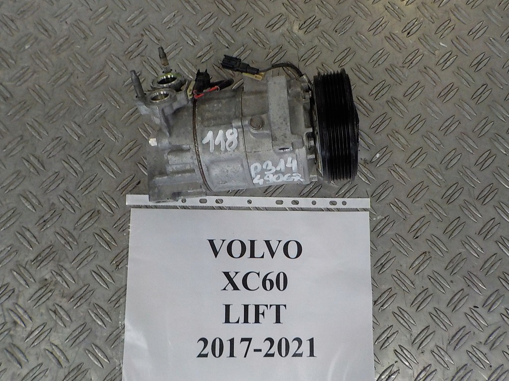 фото №1, Volvo xc60 ii 17-21 2.0 компресор кондиціонера
