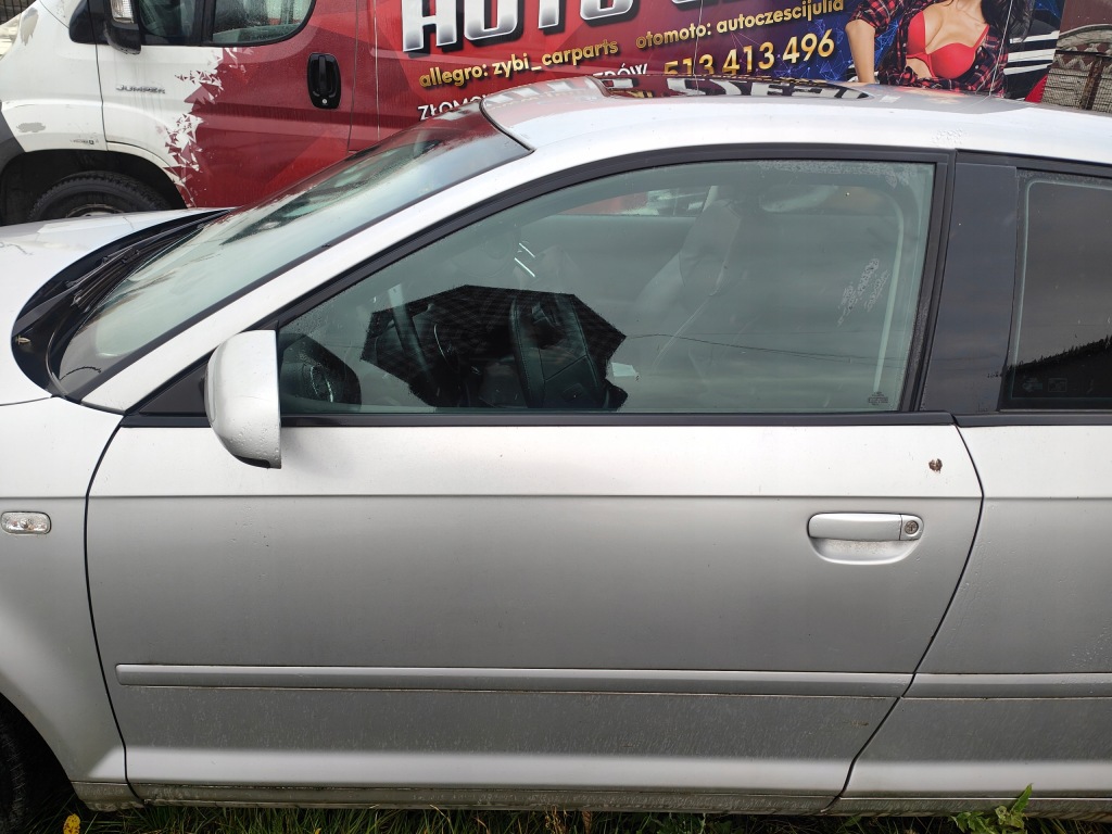 фото №1, Audi a3 8p 05r 3d дверь левый перед ly7w голый