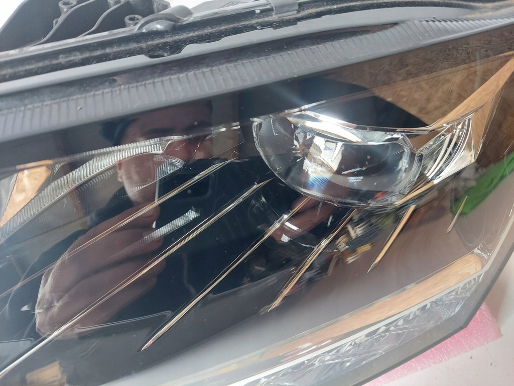 фото №5, Skoda fabia iii lift лампа левая перед full led