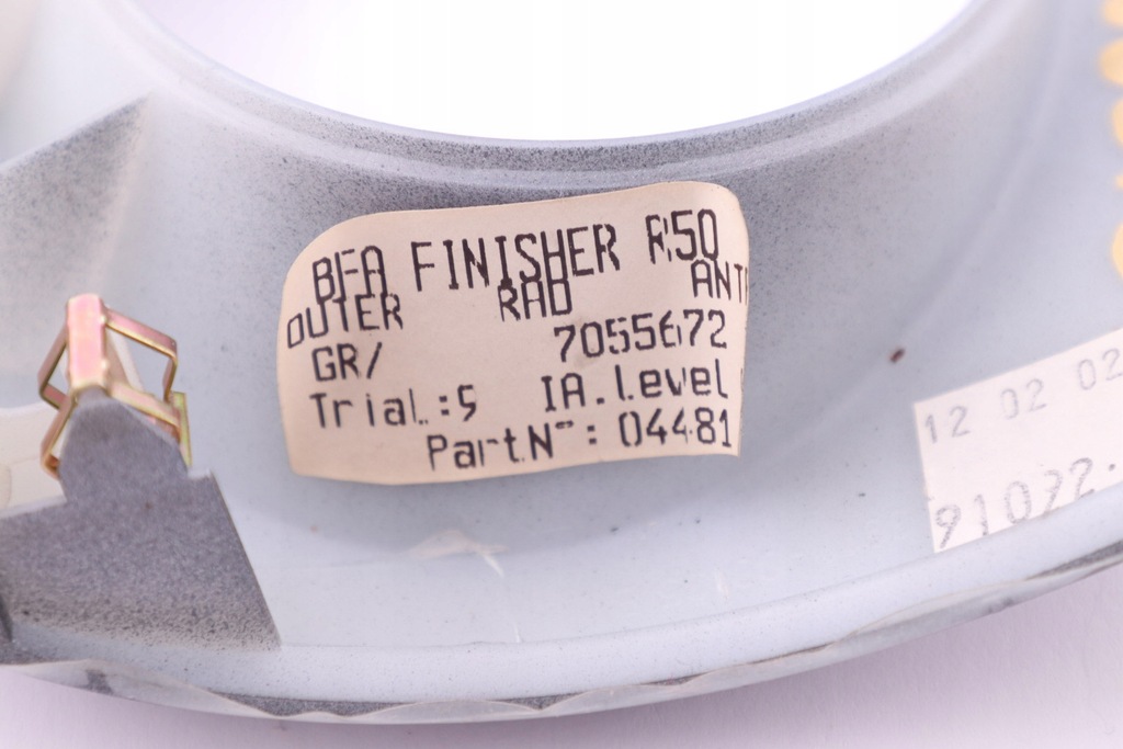 фото №12, Mini r50 r53 защита корпус панели номерного знака правая