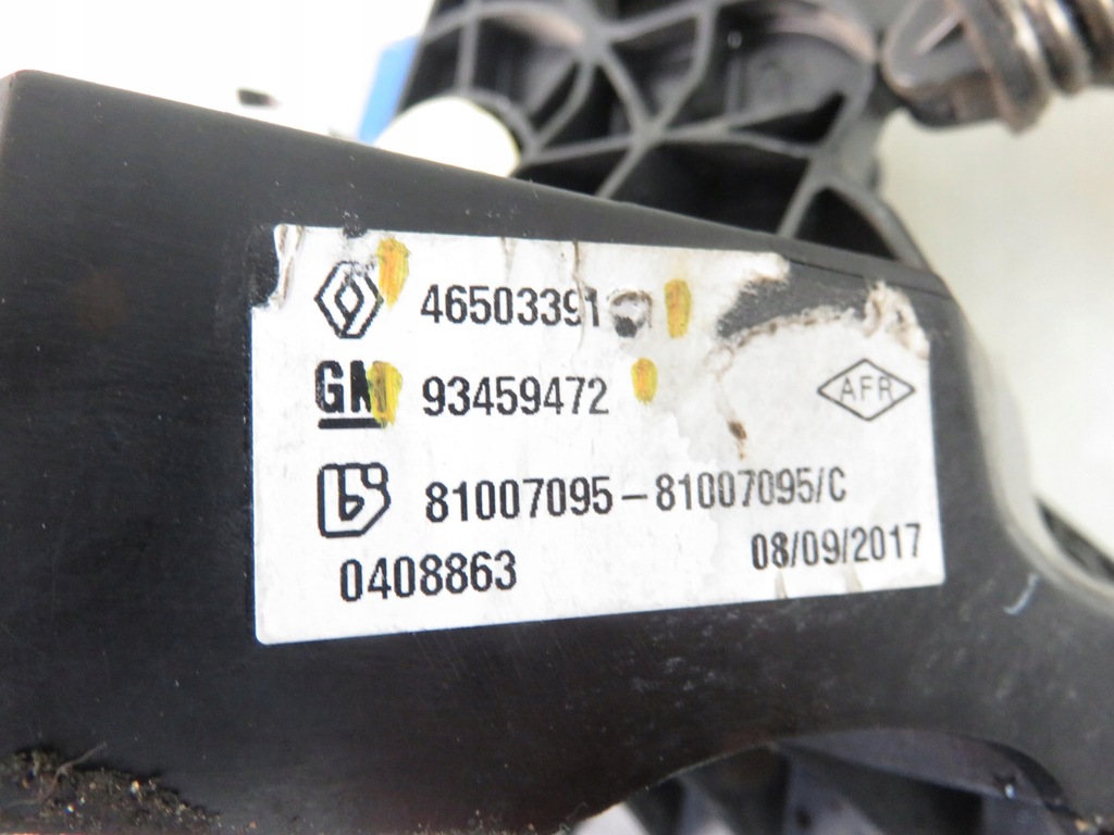 фото №7, Педаль зчеплення renault trafic iii 93459472 465033911r