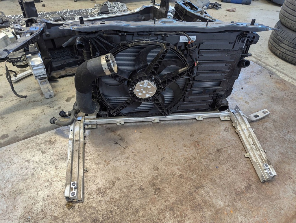 фото №16, Bmw 2 f44 gran coupe 2019-2024 220i pas перед підсилювач балка радіатор