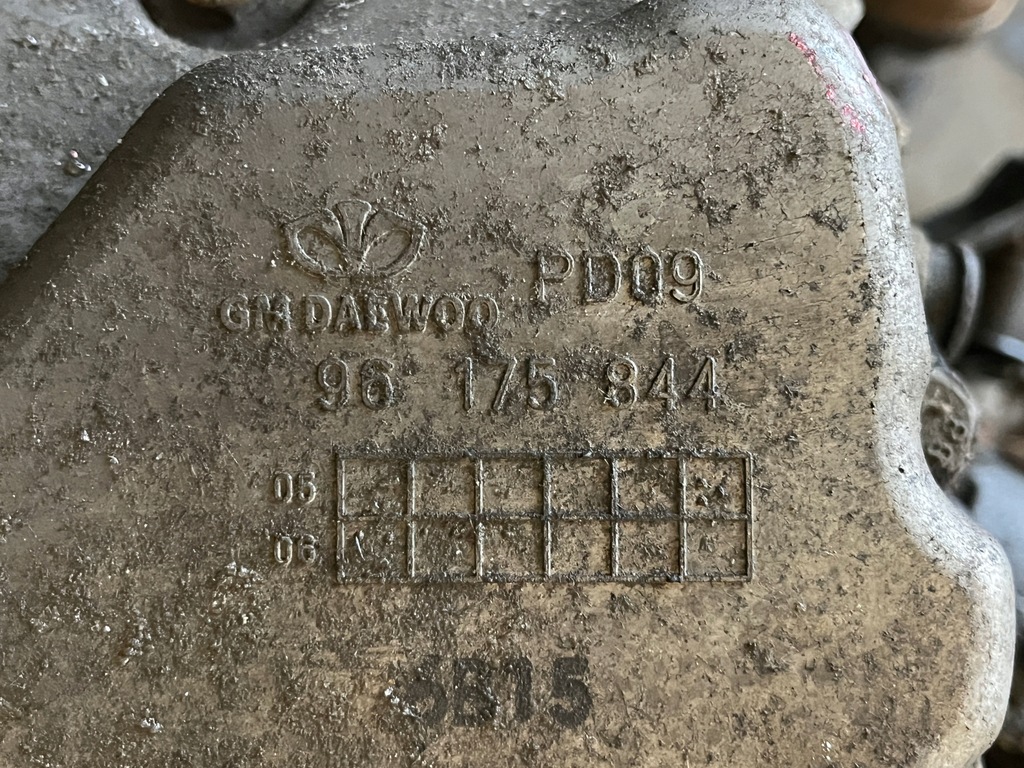 фото №8, Коробка передач передач 1.6 chevrolet lacetti daewo nubira 2004-2010 dp-18 96180859