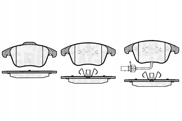 фото №1, Magneti marelli гальмівні колодки гальмівні audi a4 a5