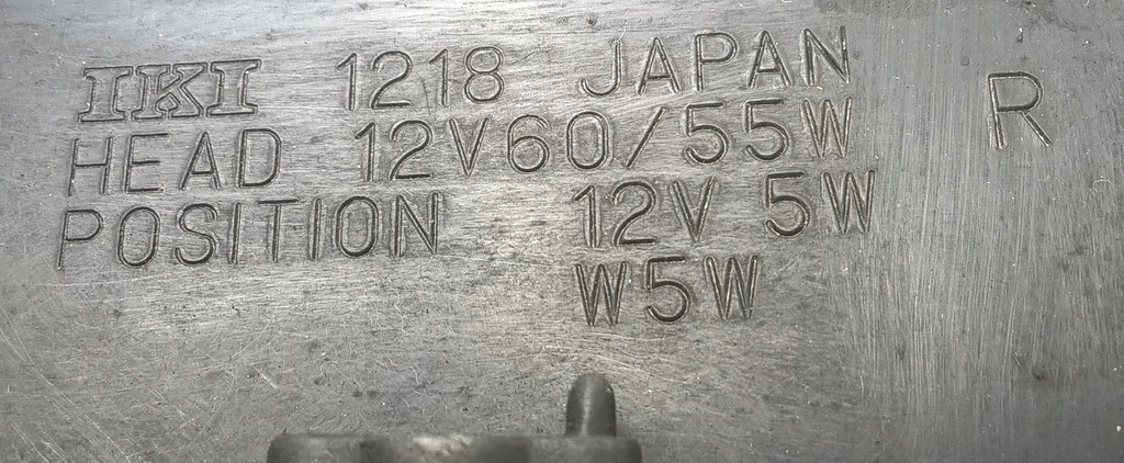 фото №10, Nissan sunny n13 86-90 лампа правая перед oryg euro