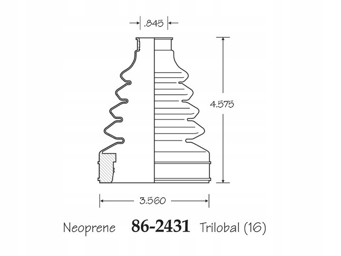 фото №1, Защита шарнир внутренний cadillac sts 2005-2011