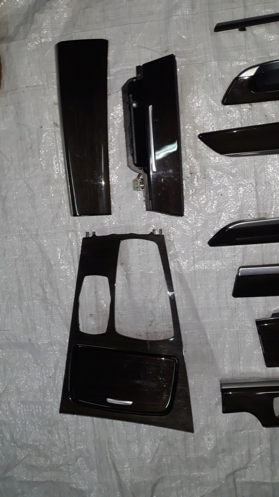 фото №7, Bmw 7 f01 декори накладки декоративні салону консолі