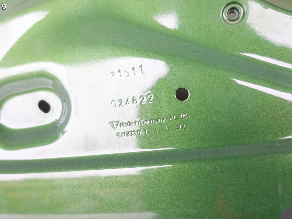 фото №10, Porsche taycan 9j1 19- дверь door левая задняя ładne