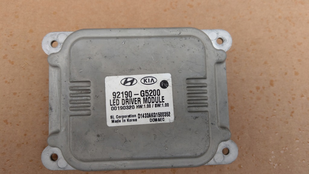 фото №1, Kia niro ioniq перетворювач модуль 92190-g5200 led