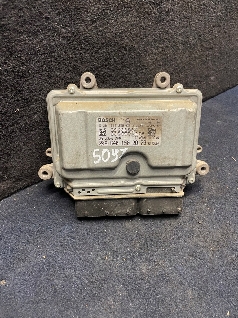 фото №1, Mercedes w169 бортовой компьютер ecu a6401502879