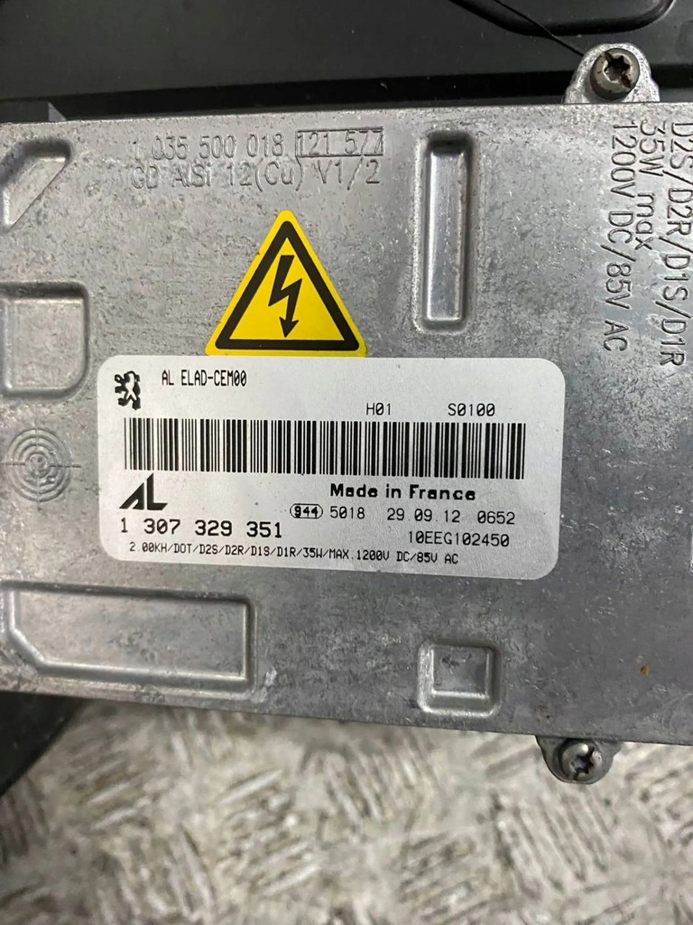 фото №10, Peugeot 308 2012 pas передний перед kompletny