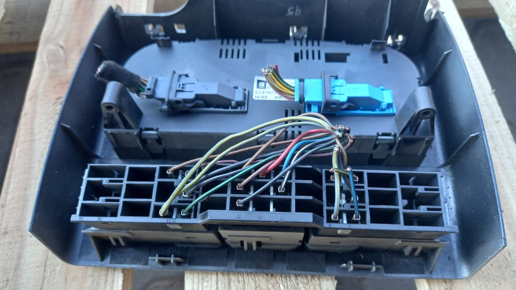 фото №7, Панель обдув opel zafira a 2.2dti 03r 24439584