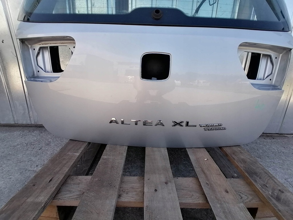 фото №6, Крышка багажника задняя стекло seat altea xl 06- оригинал лак la7w