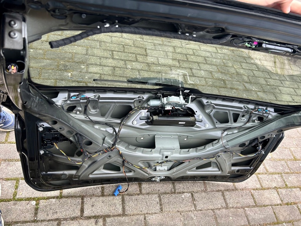 фото №11, Bmw x3 g01 lci lift кришка багажника задня задня комплектна + лампи