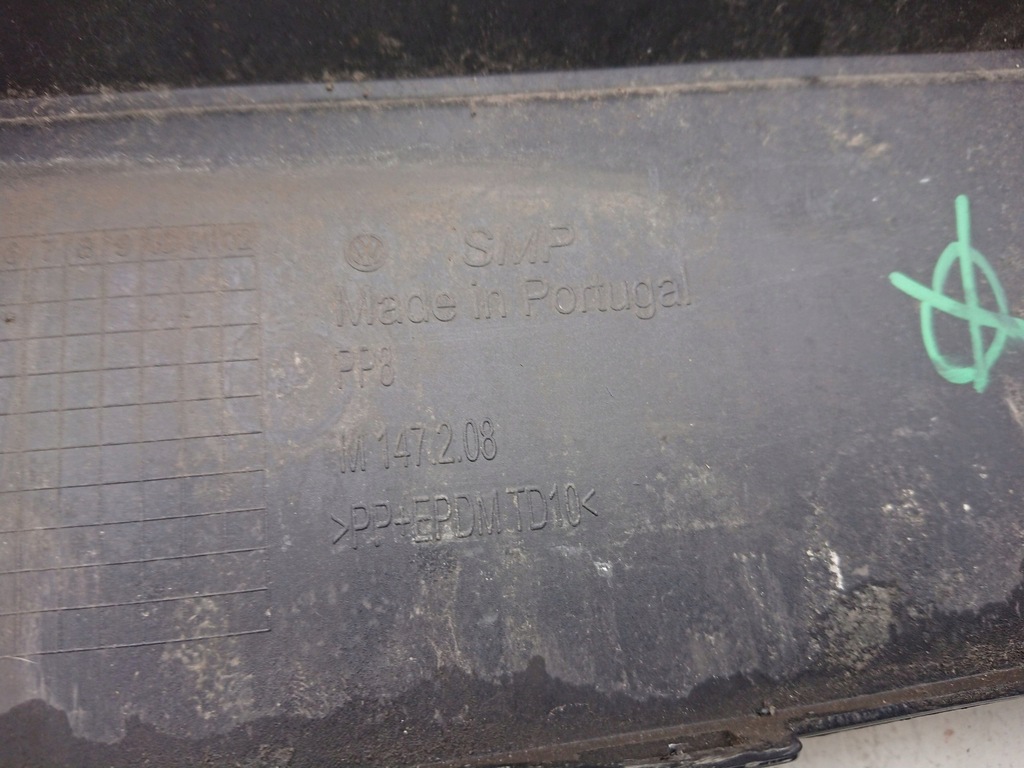 фото №10, Vw scirocco r-line 1k8 бампер передний перед