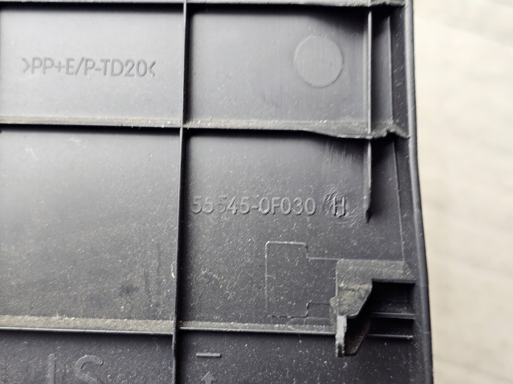 фото №6, Захист заглушка консолі перемикач esp дзеркал toyota verso 55545-0f030