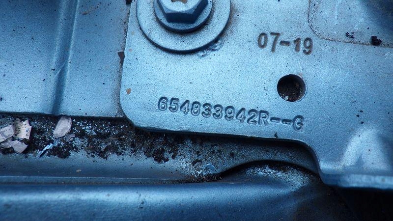 фото №12, Четверть лонжерон левый перед terqt renault zoe ii 654833942r