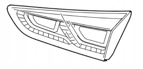 фото №1, Лампа задня комбінована внутрішня hyundai i20 2017