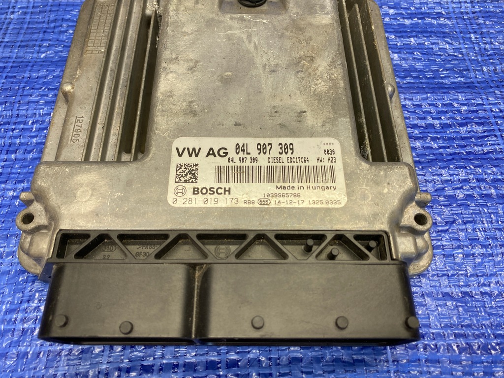 фото №6, Блок управления двигателя audi a3 8v 2.0 tdi 04l907309