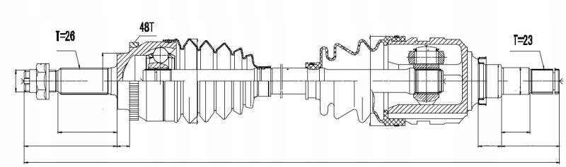 Приводной вал приводная правая toyota corolla 1.6vvti 01-06 Цена