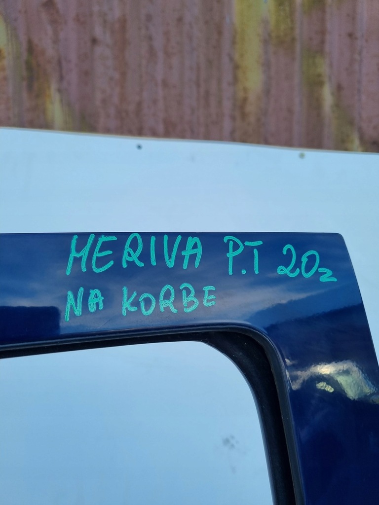 фото №7, Дверь задние задняя правое opel meriva a z20z kpl