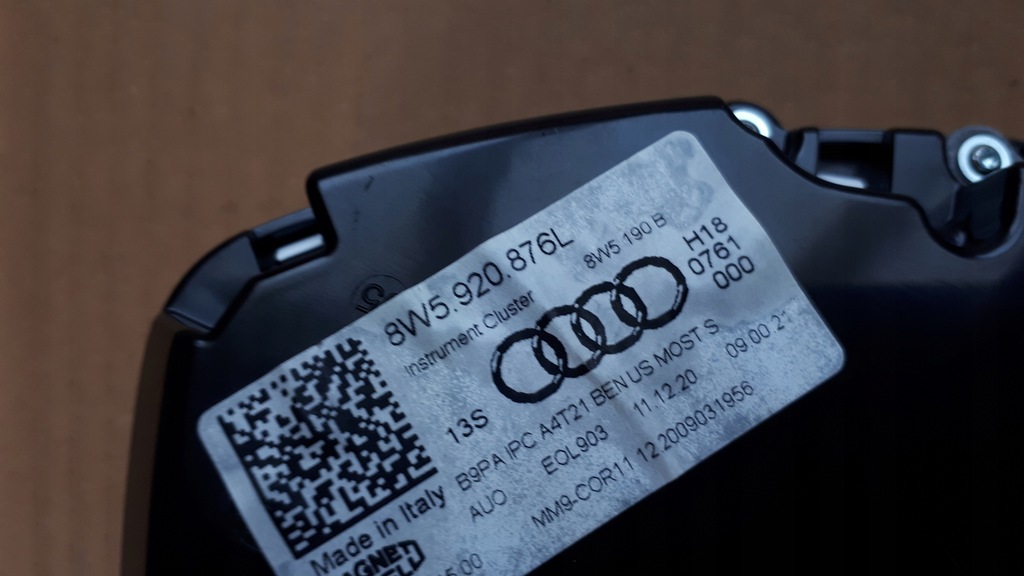 фото №11, S4 b9 lift счетчик приборная панель 3.0 tfsi 8w5920876l