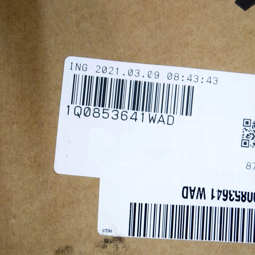 фото №6, Передній решітка радіатора радіатора vag volkswagen eos оригінальний 1q0853641wad