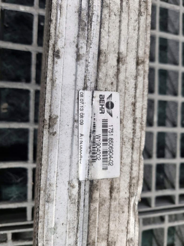 фото №3, Mini cooper r55 r56 r60 r58 1.6d інтеркулер 8506904