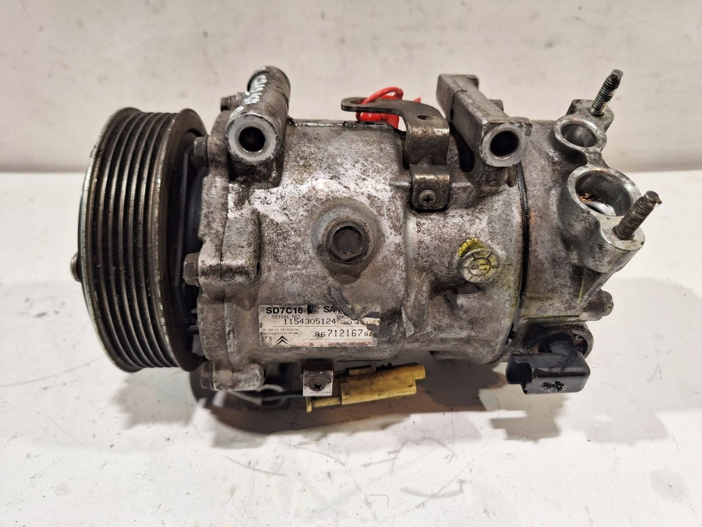 фото №1, Компресор кондиціонера 9671216780 citroen c5 iii 1.6 hdi 08-