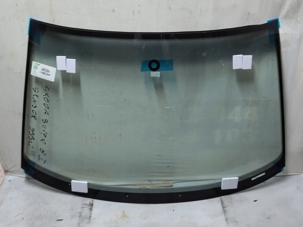 фото №1, Стекло передняя skoda superb i - датчик -