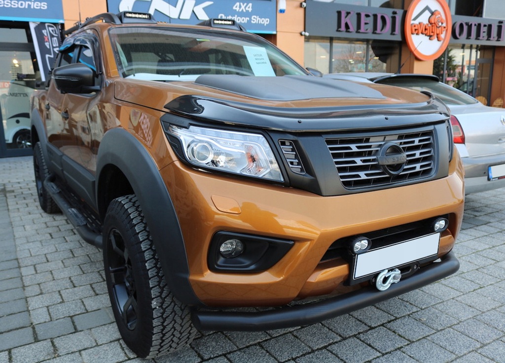 фото №15, Дефлектор капот передней nissan navara 2015-2020