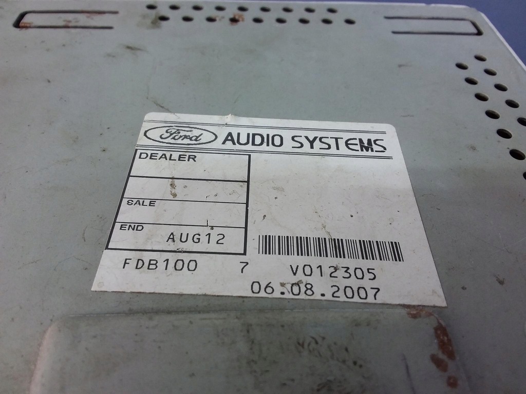 фото №5, Ford fusion i mk1 радио заводской 6s61-18k876-aj