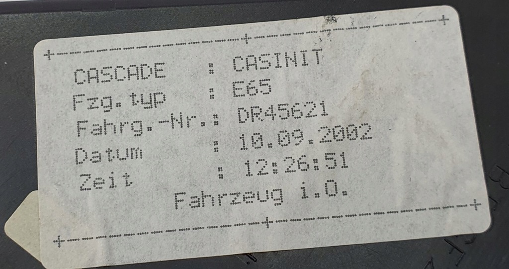 фото №8, Замок зажигания ключ bmw 7 e65 6928193