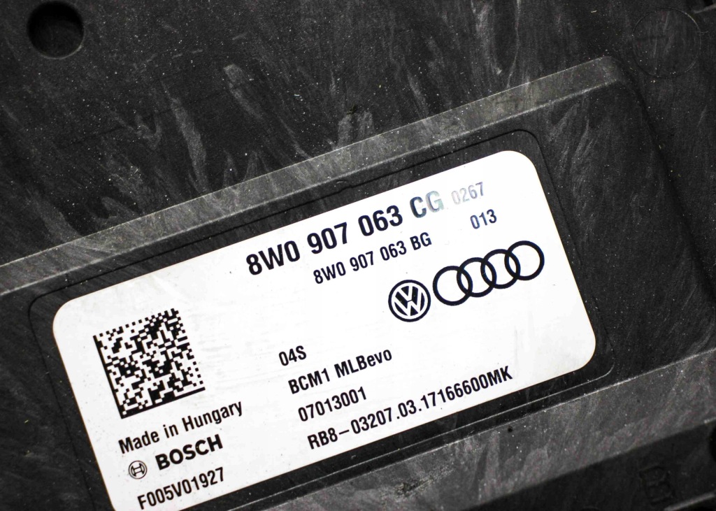 фото №8, Модуль комфорту audi a5 cabrio f57 8w0907063cg 2.0l дизель 140kw 2017