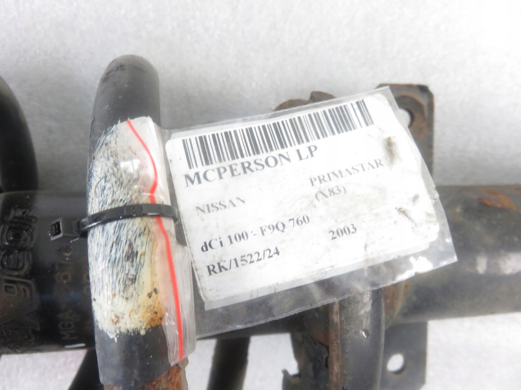 фото №7, Mcperson левый передний nissan primastar 1.9 dci mga5678