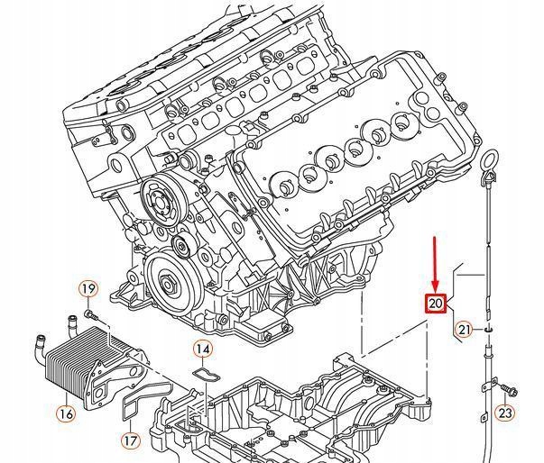 фото №13, Указатель масла vag audi a8 s8 quattro 2010 2017 оригинальный 07p115611d
