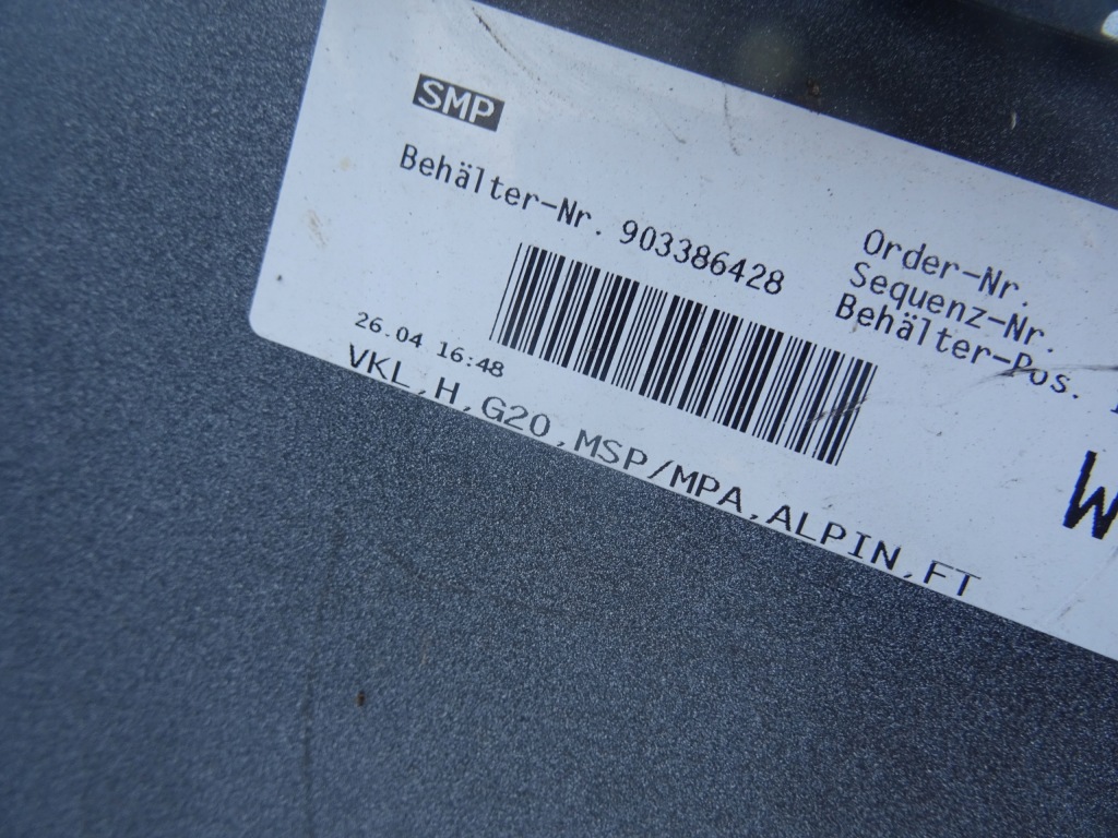 фото №8, Бампер задняя задний bmw 3 g20 sedan m-pakiet 18-23