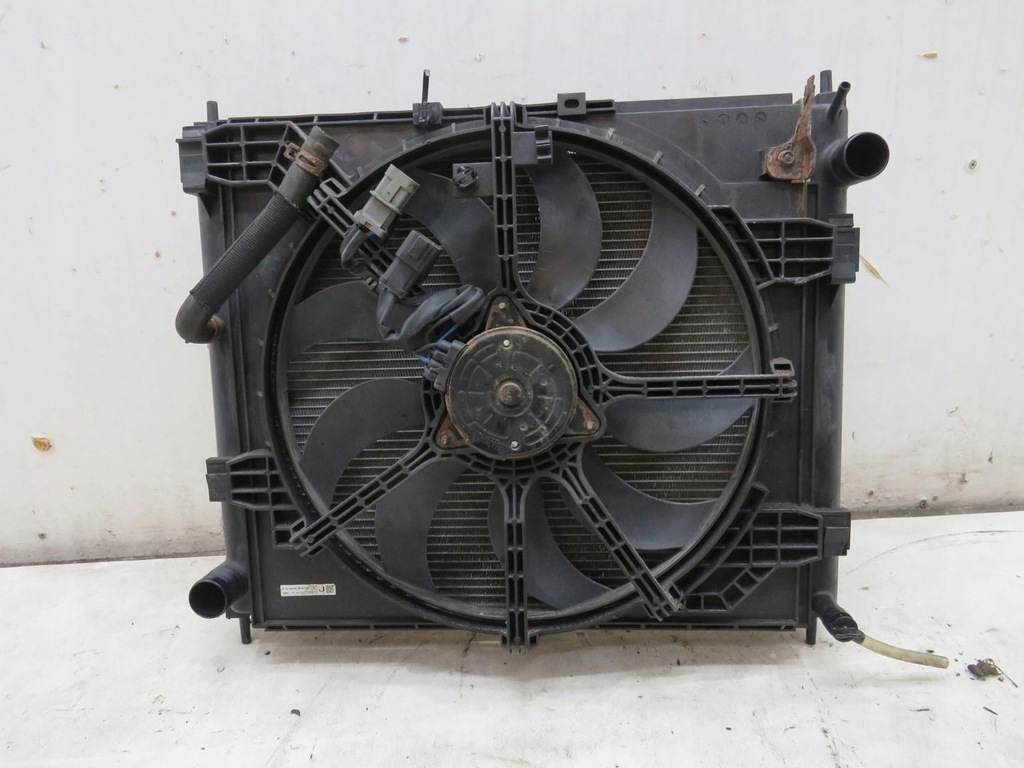 фото №4, Радиатор комплект wody вентилятор juke f15 1.5 dci