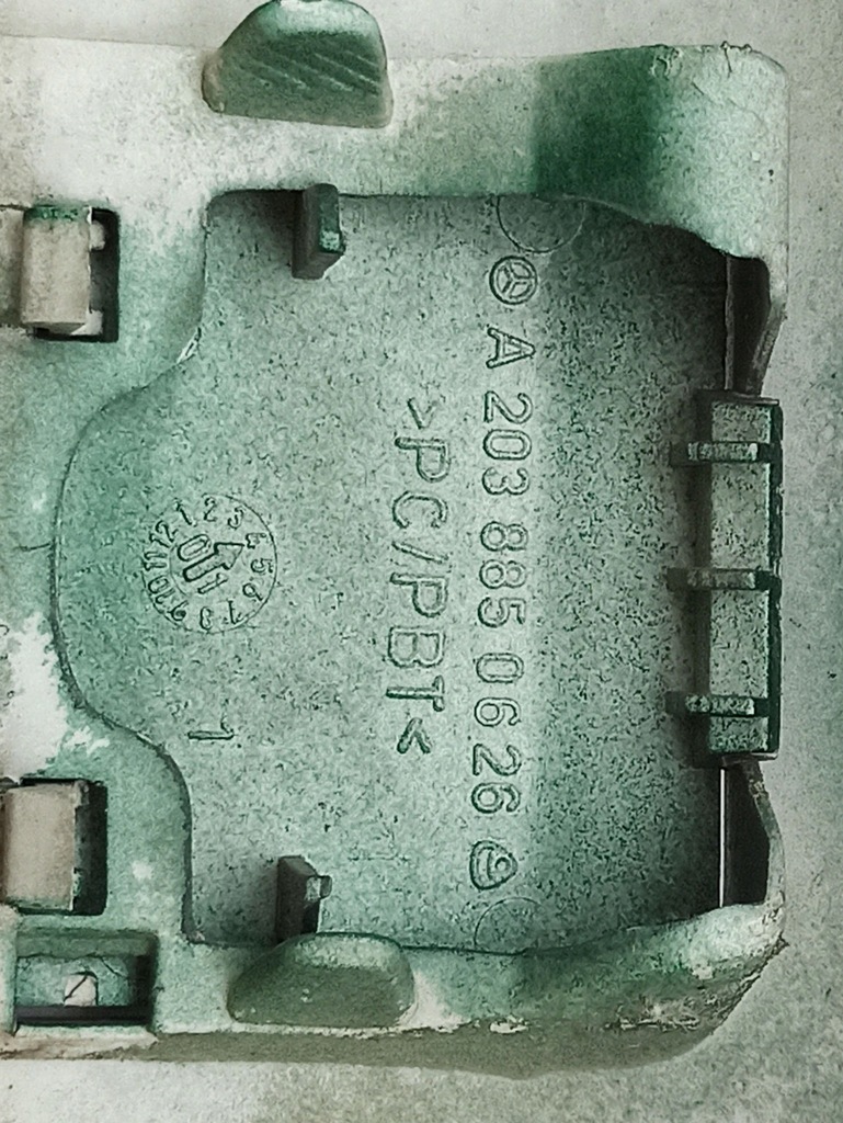 фото №9, Молдинг бампера передній права сторона mercedes-benz c w203 a2038851821