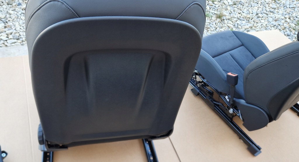 фото №13, Сиденья заднее сиденье audi q5 lift 80a кожа alcantara электрика подогрев jak nowe