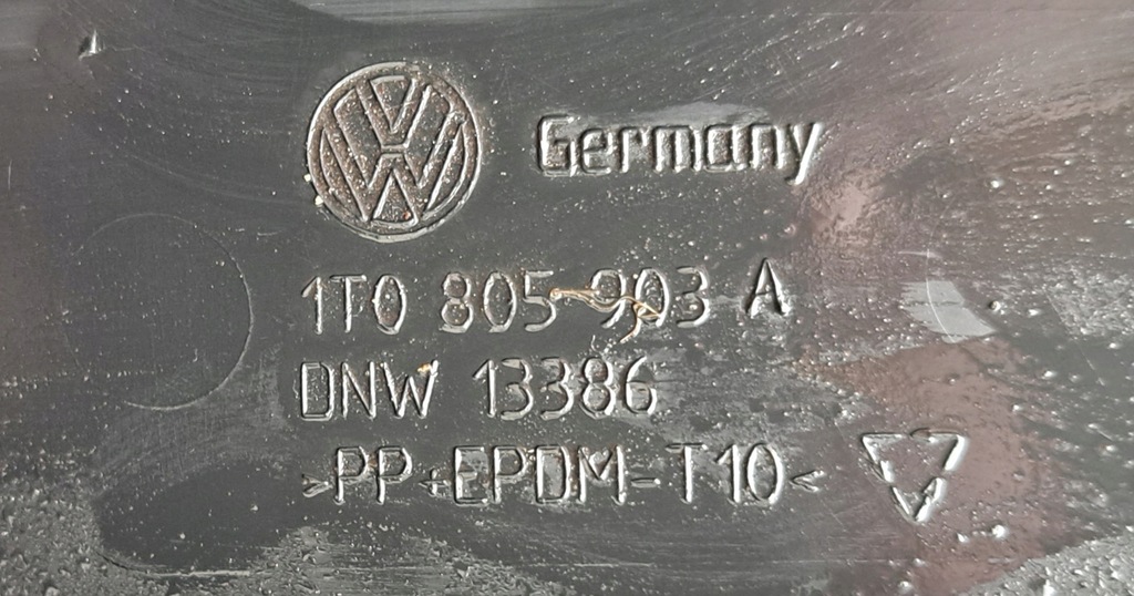 фото №10, Vw touran i бампер передній lb5n 1t0805903a