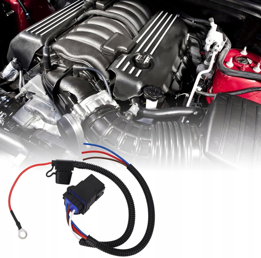 фото №8, 68269523ad джгут реле живлення насоса пального роз'єм 4 pin 12v 40a